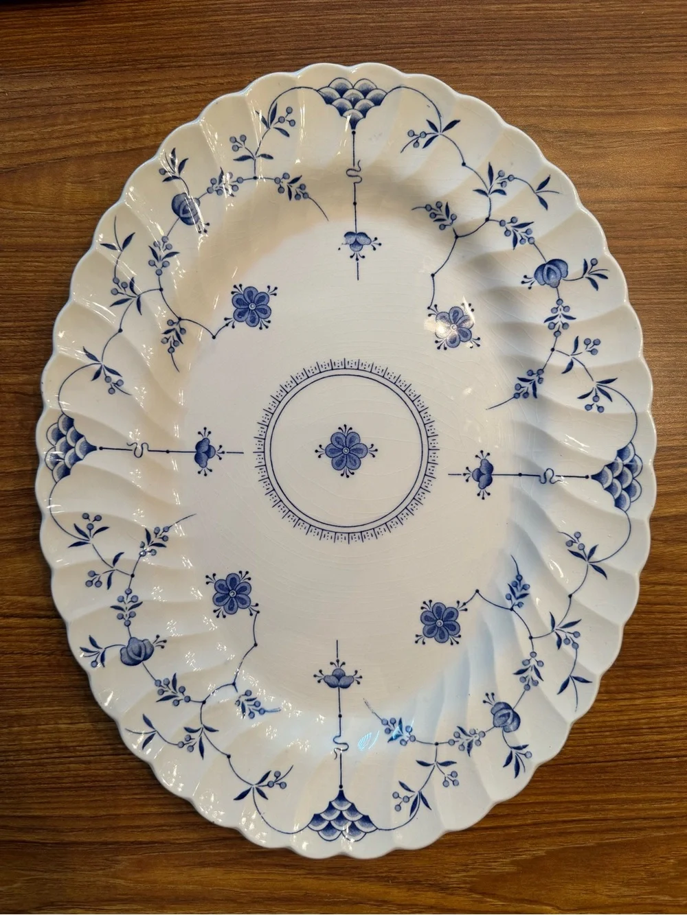Myott Staffordshire elegant blue