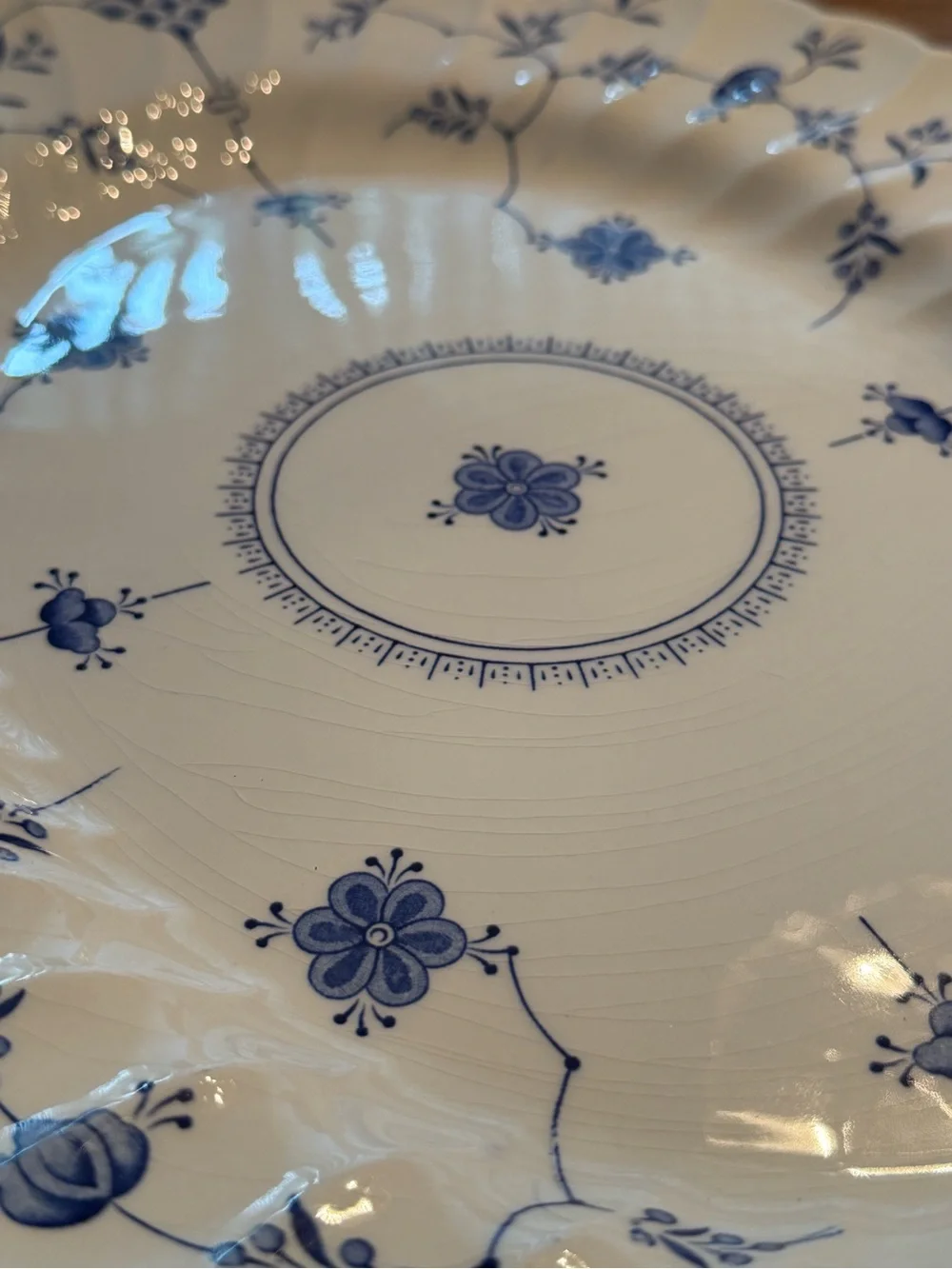 Myott Staffordshire elegant blue