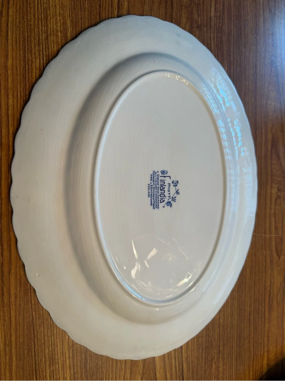 Myott Staffordshire elegant blue