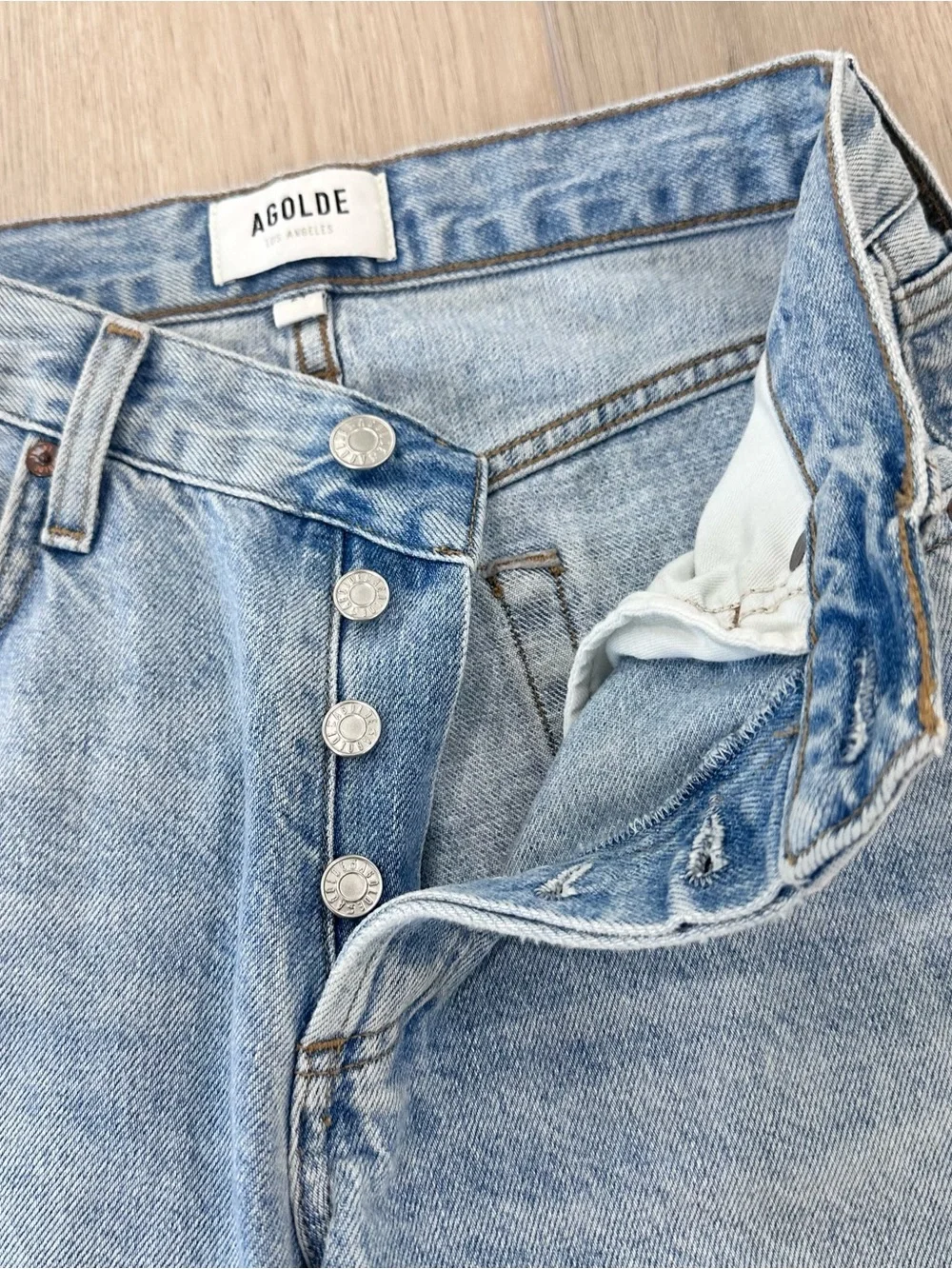Agolde high waisted