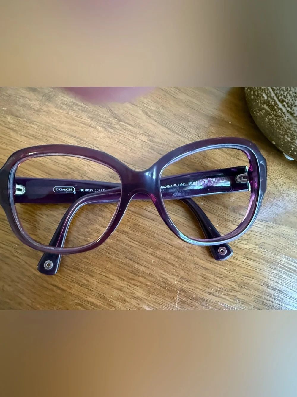 Vintage Coach Pamela frames add your own lenses