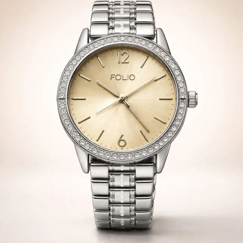 Folio watch bracelet