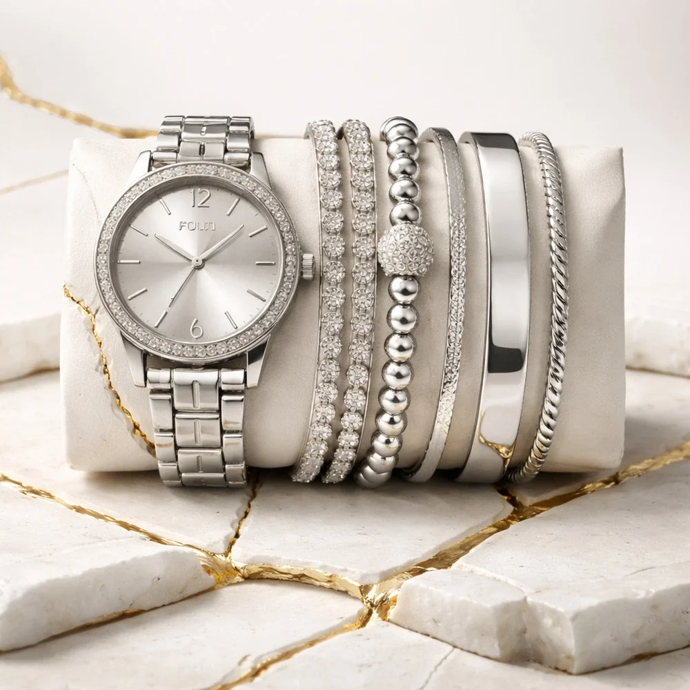 Folio watch bracelet