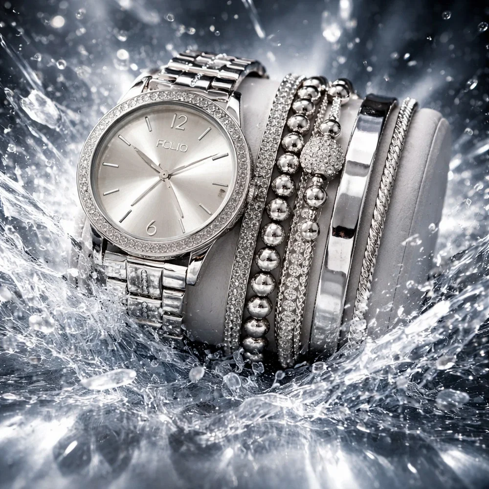 Folio watch bracelet