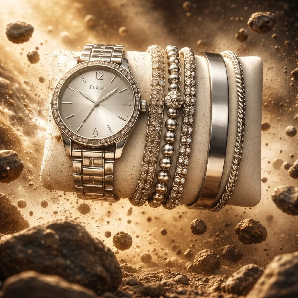 Folio watch bracelet