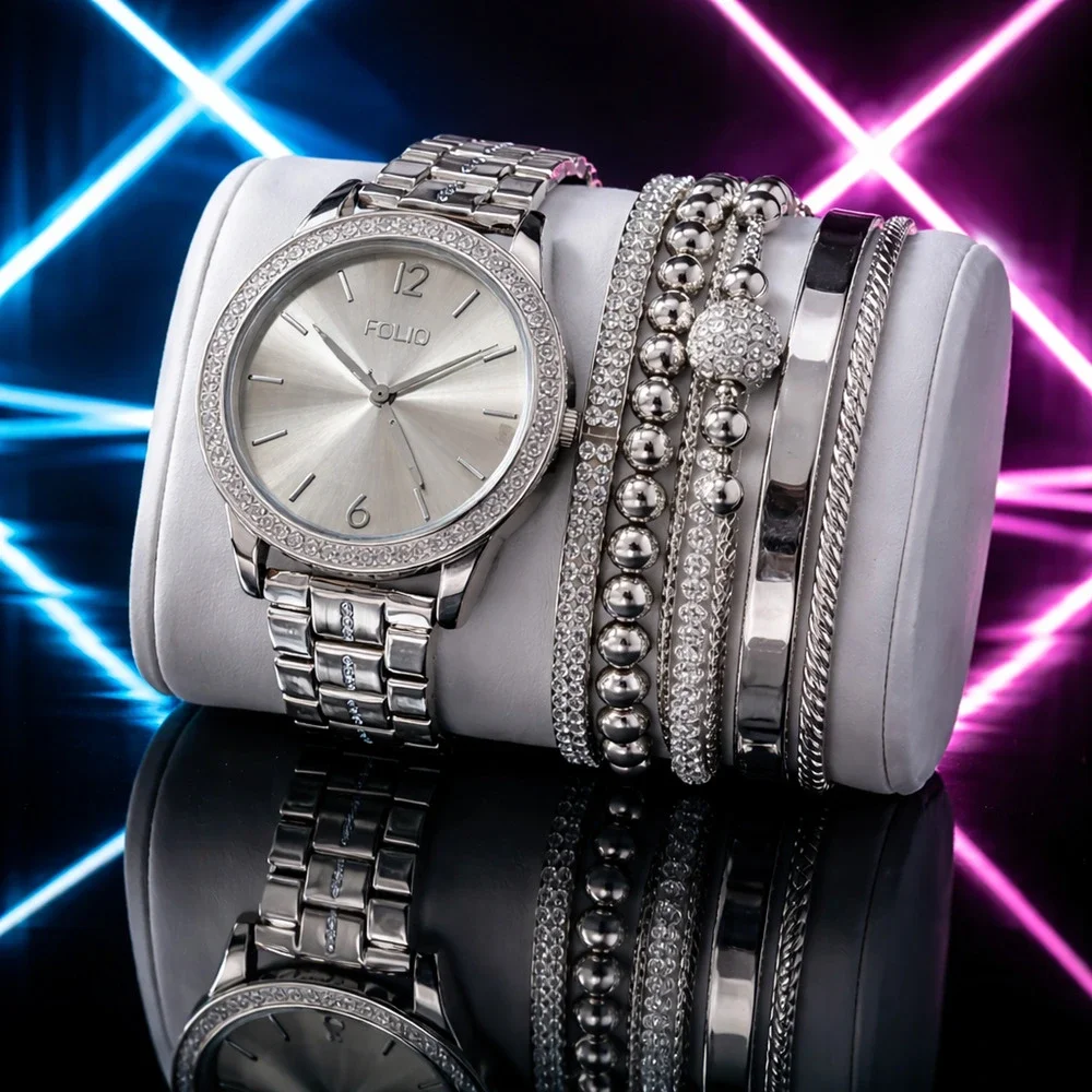 Folio watch bracelet