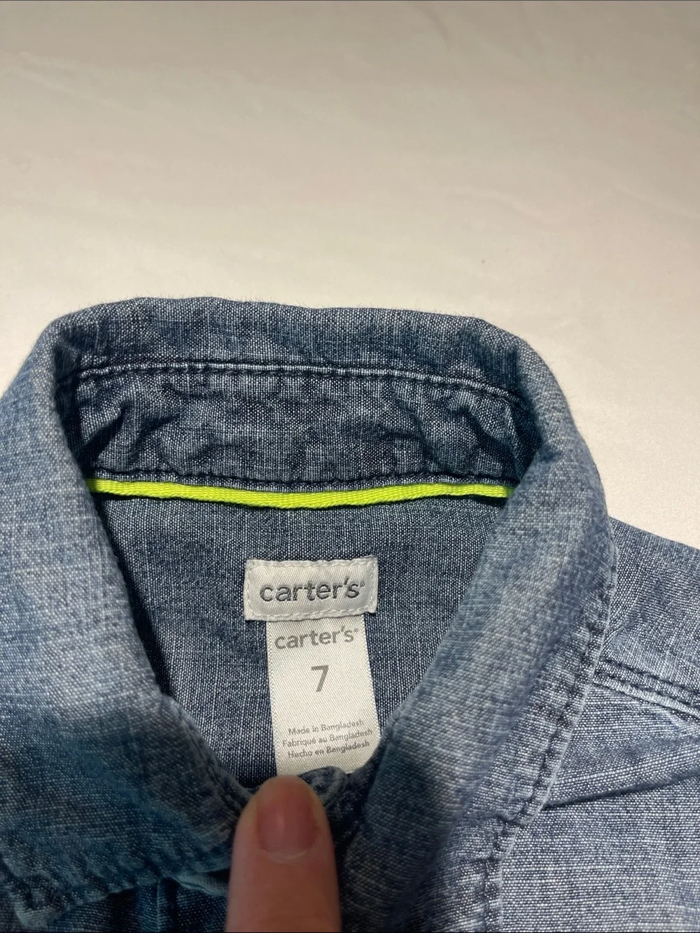 Carters casual denim