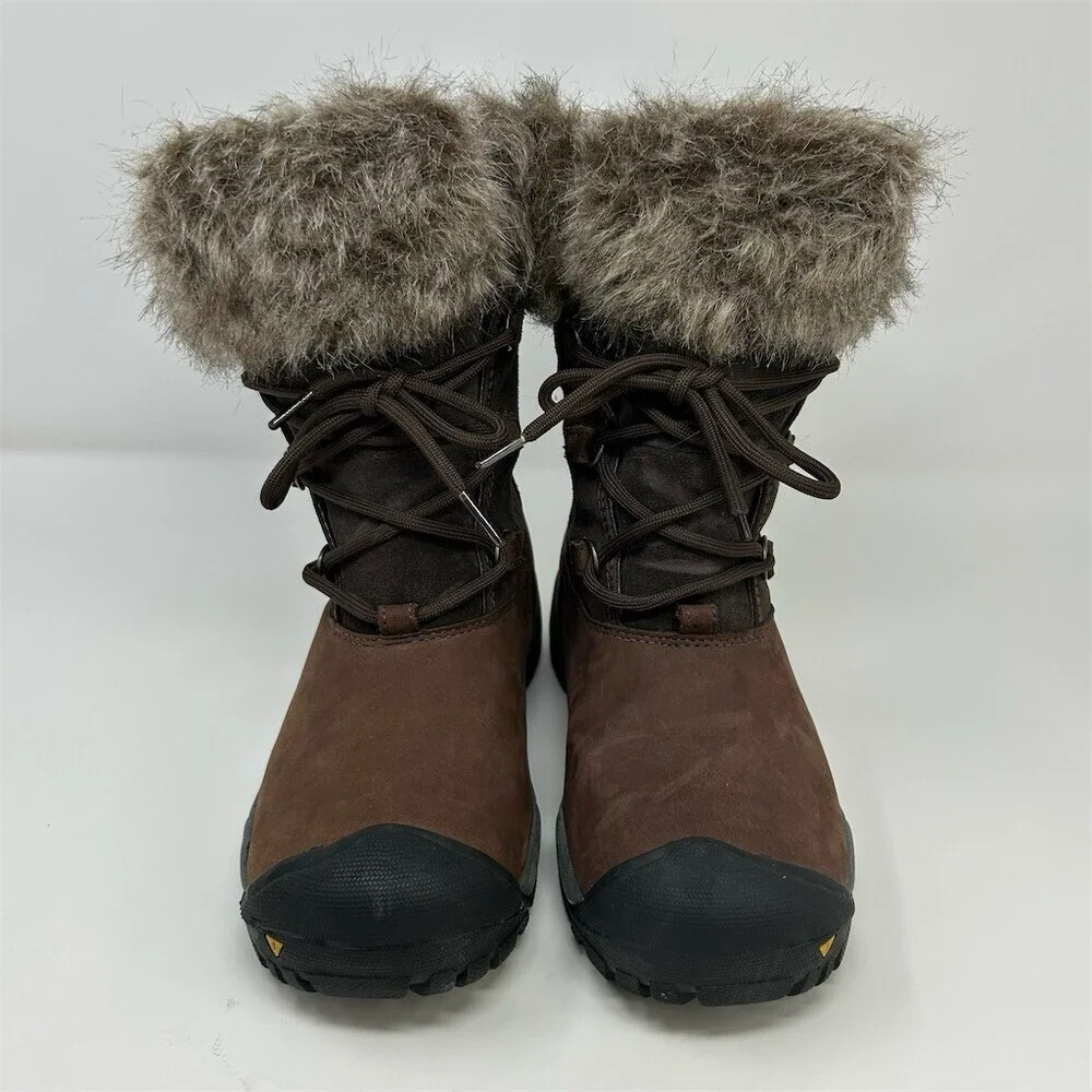 Keen faux boots height