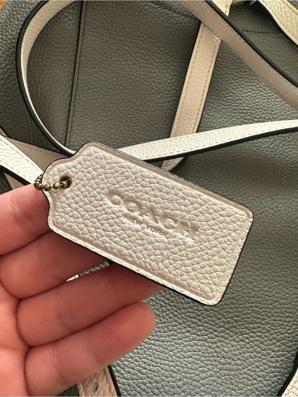 Coach polished pebble