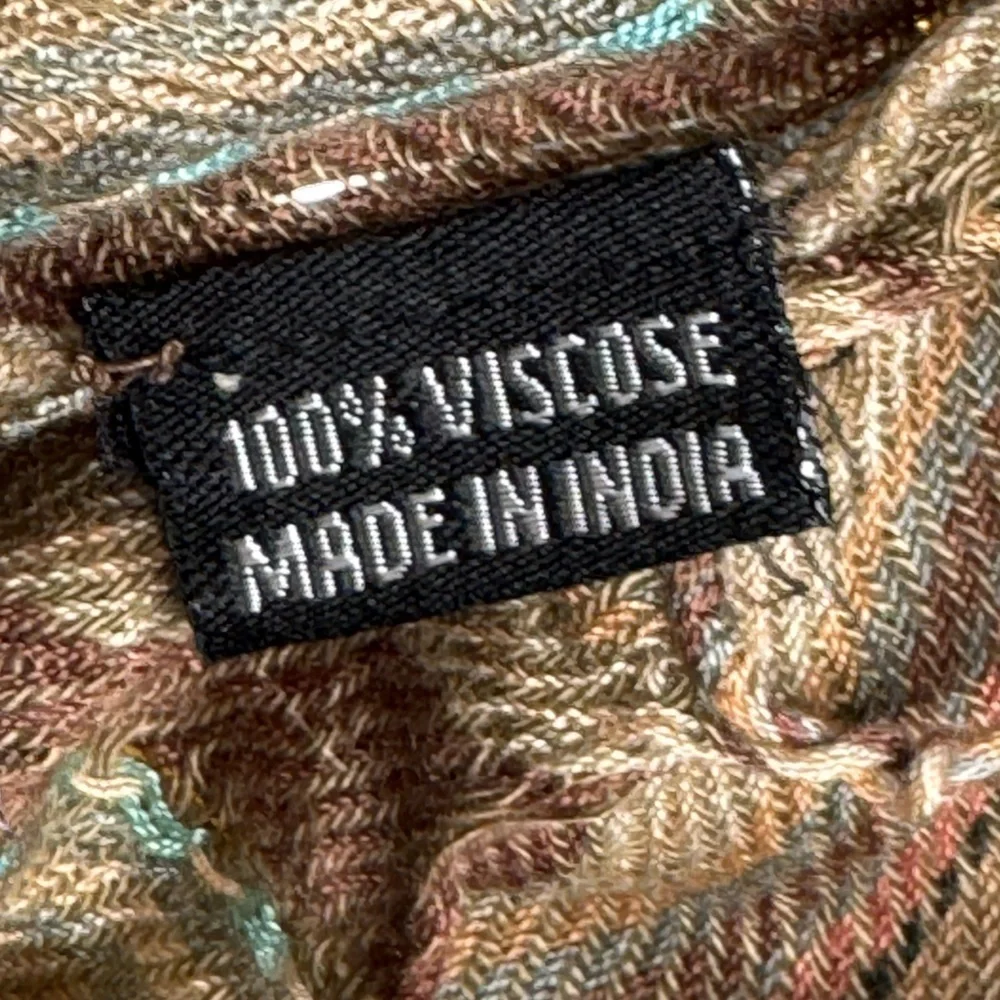 Elegant Scarf Made in India - 100% Viscose