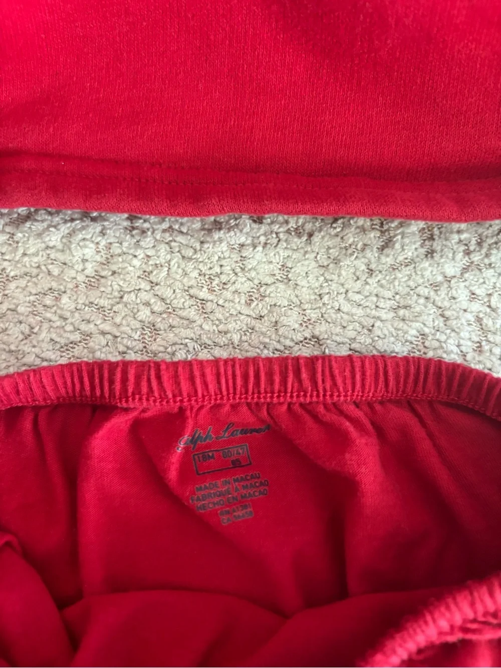 Ralph Lauren bright red