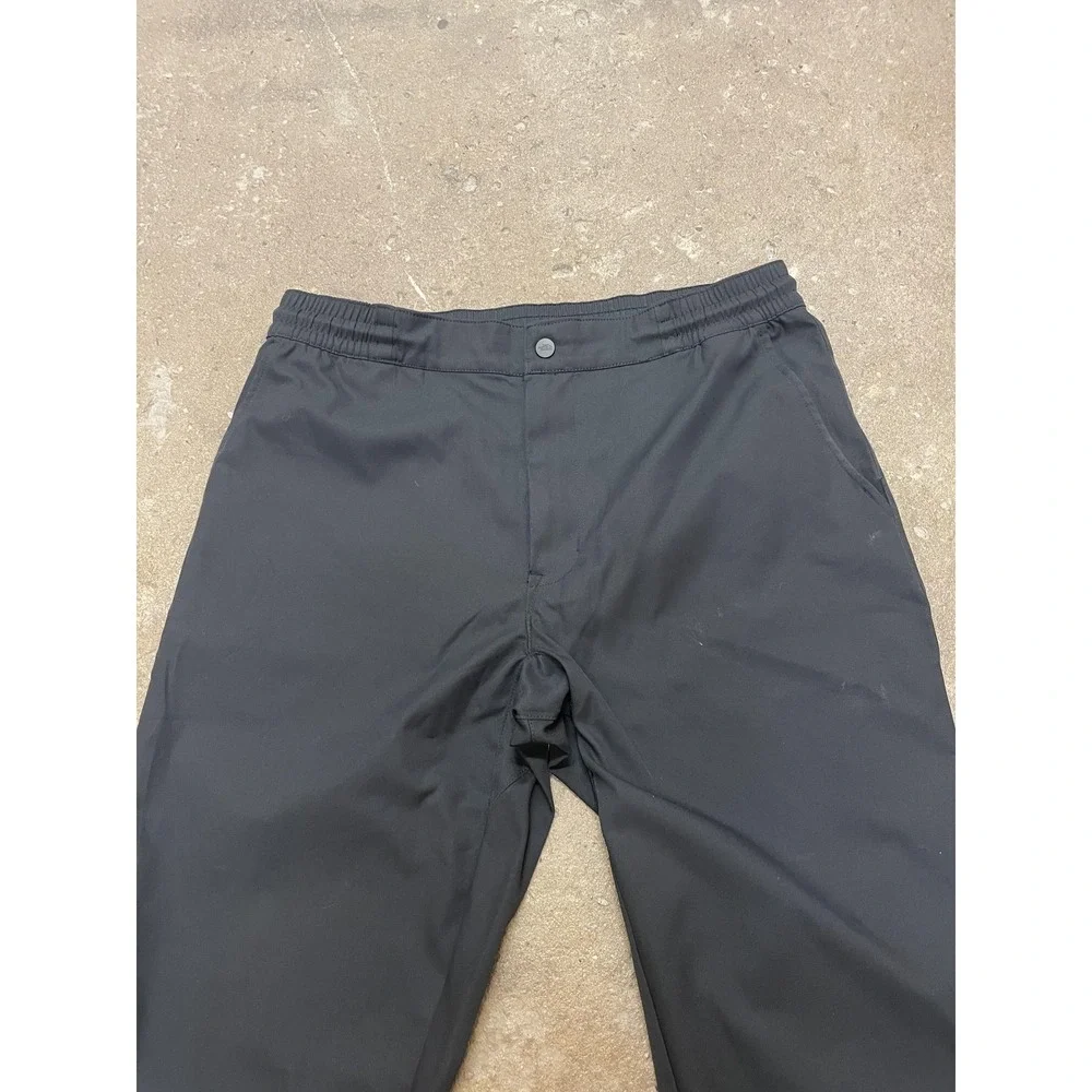 The North Face Pants Mens 34 Black‎ Softshell Hiking Elastic Waist Zip Fly Trail