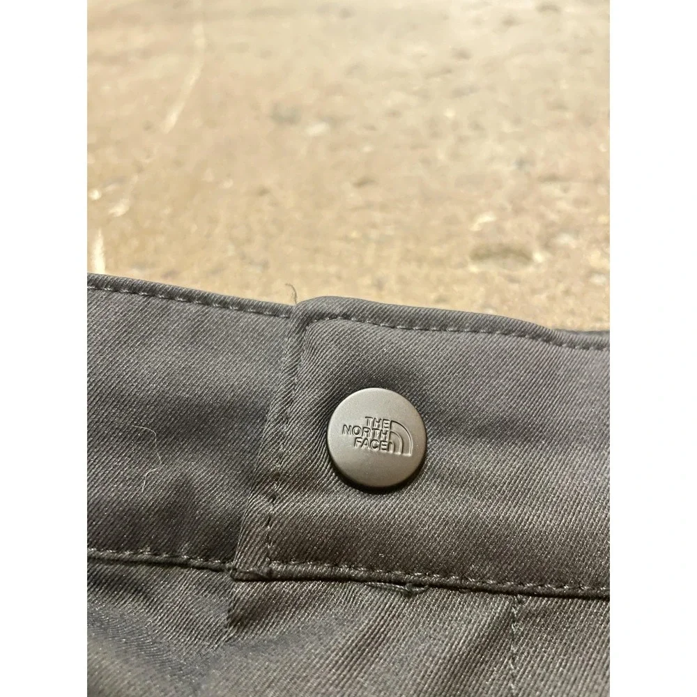 The North Face Pants Mens 34 Black‎ Softshell Hiking Elastic Waist Zip Fly Trail
