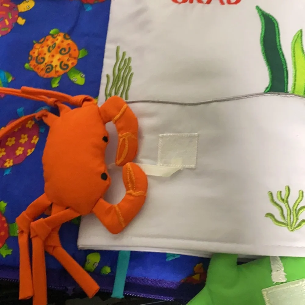 Soft Cloth Book - Sea Creatures