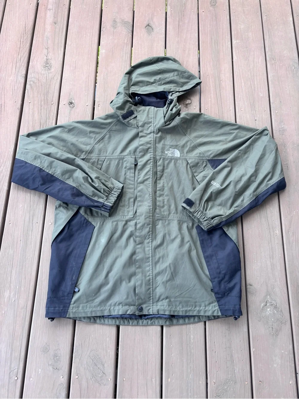 North Face Summit Series Gore-Tex Jacket Sz XL Olive
