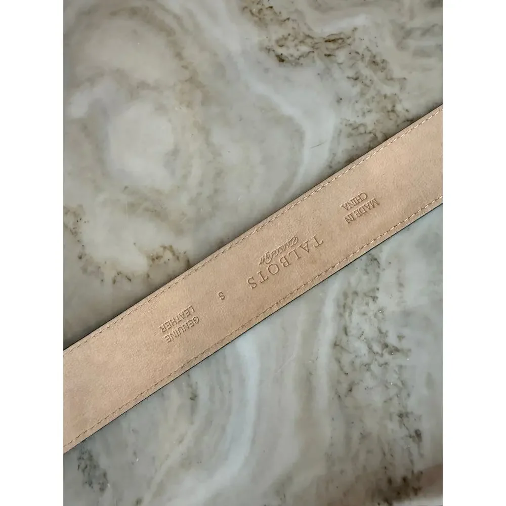 Talbots croc embossed