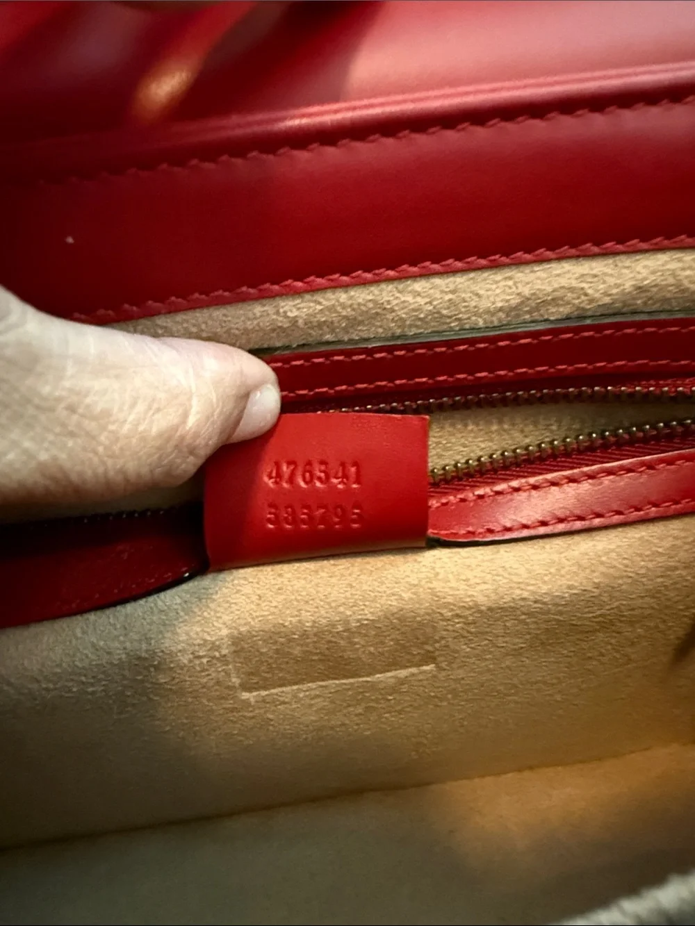 Gucci structured satchel