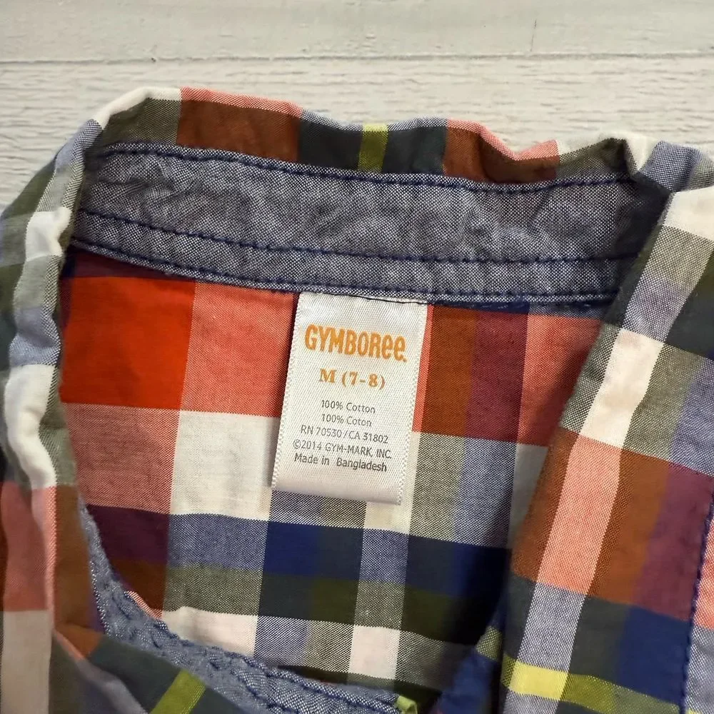 Gymboree boys plaid