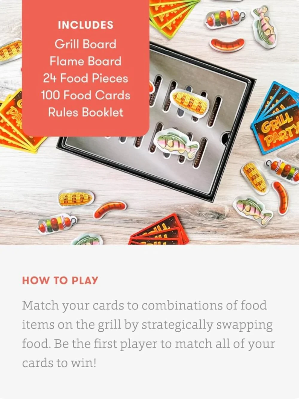 Engaging BBQ Algebra Game for Kids 8-12 | Fun Math Learning for 2-5 Players