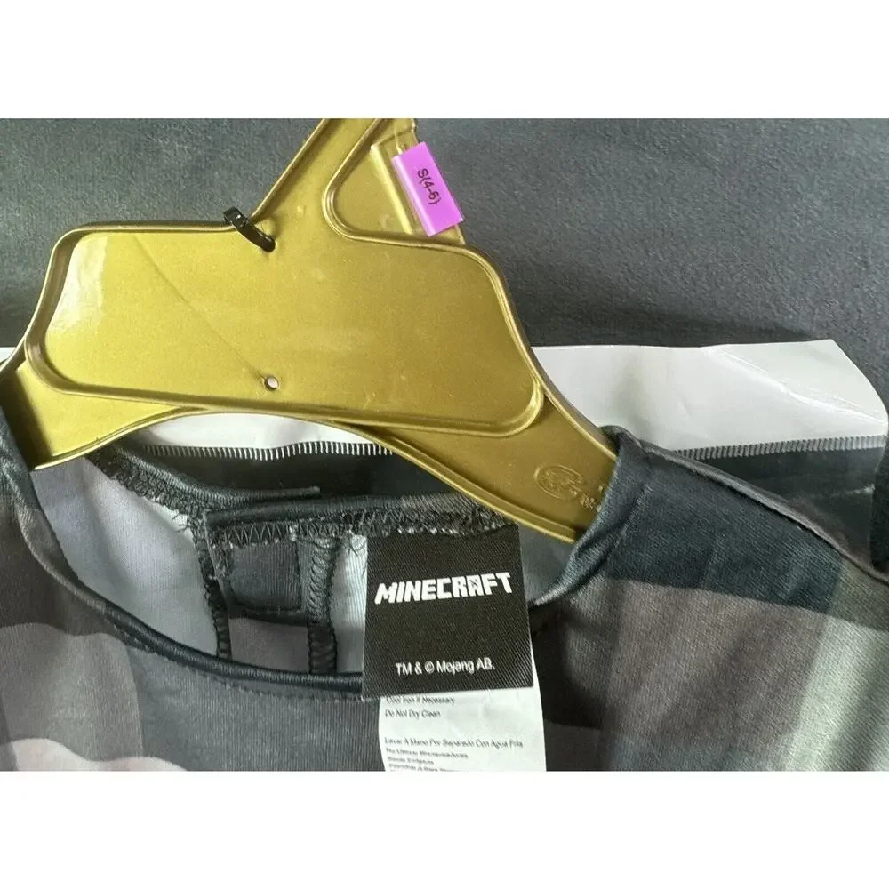 Minecraft Steve Netherite Armor‎ Child Costume Small (4-6) Disguise