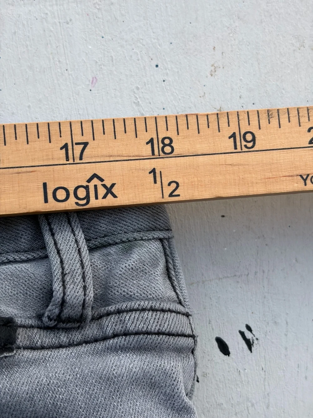 Men's Lucky Brand Jeans Gray 221 Straight Denim 36x32 Zip Original Stretch City