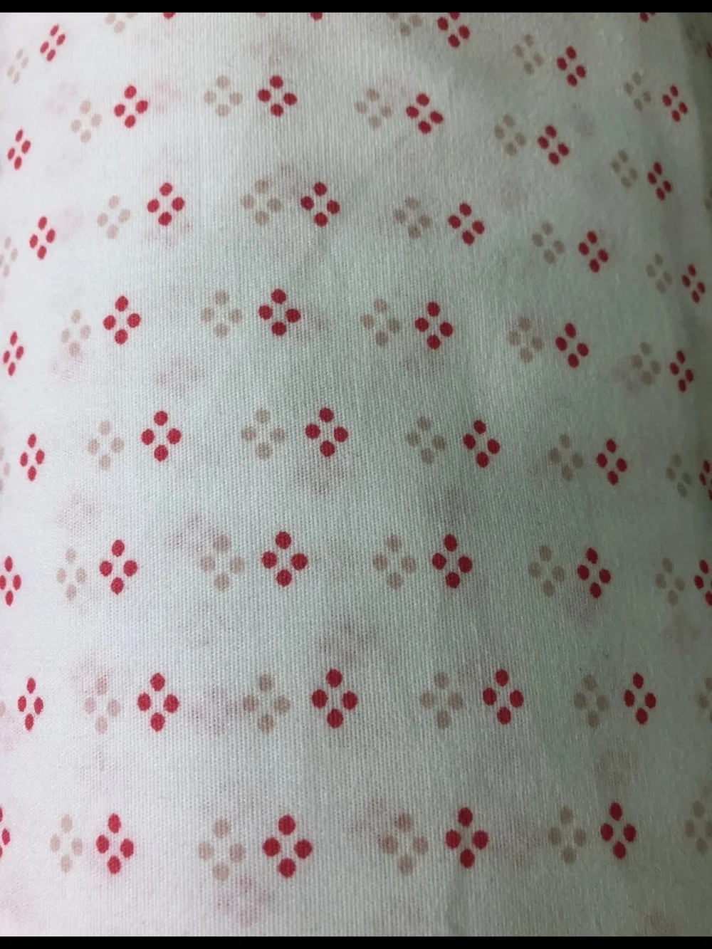 Hearth & Hand White Cotton Sheet Set with Pink Dot Accents Twin/Twin XL