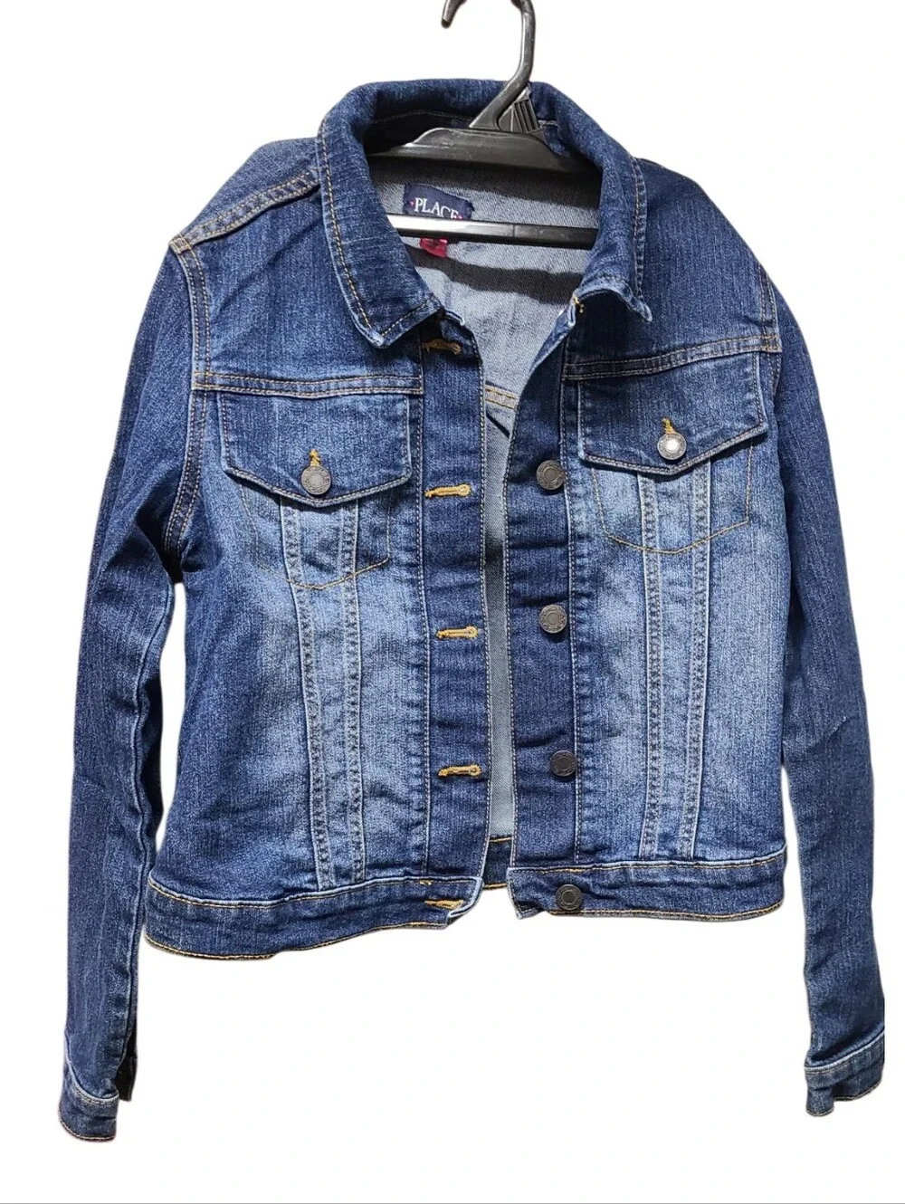 The Children’s Place Girls Blue Denim Jacket Size XL