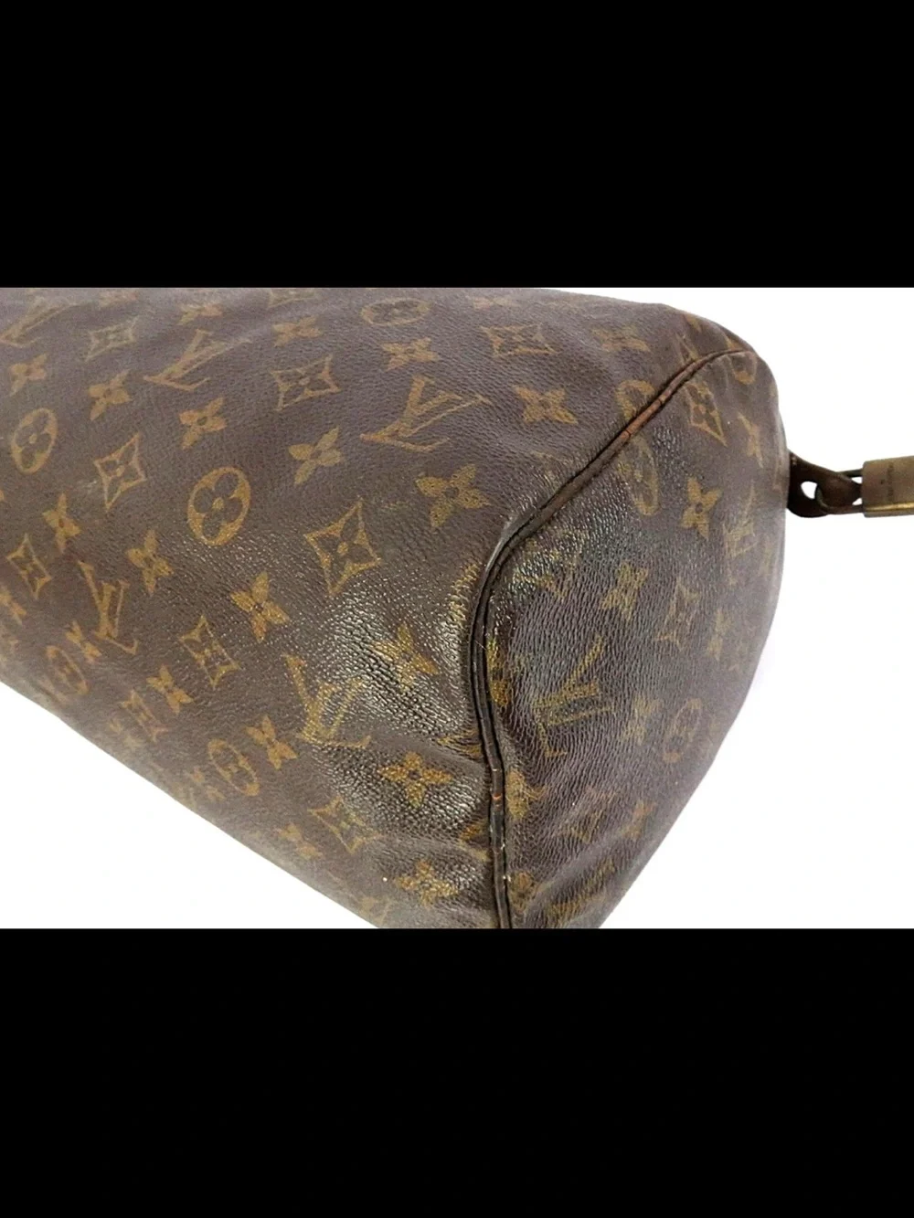 Louis Vuitton Brown Monogram Canvas Speedy Handbag