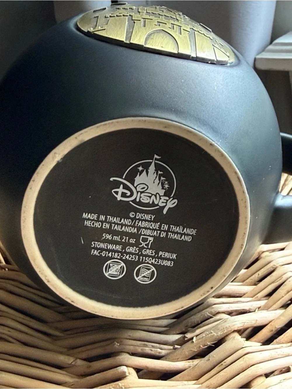 Disney matte black