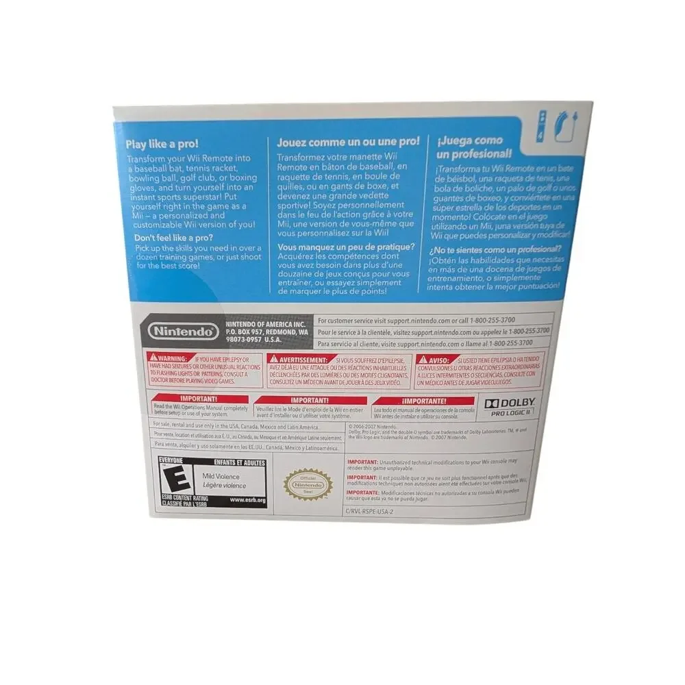 Nintendo wii sports