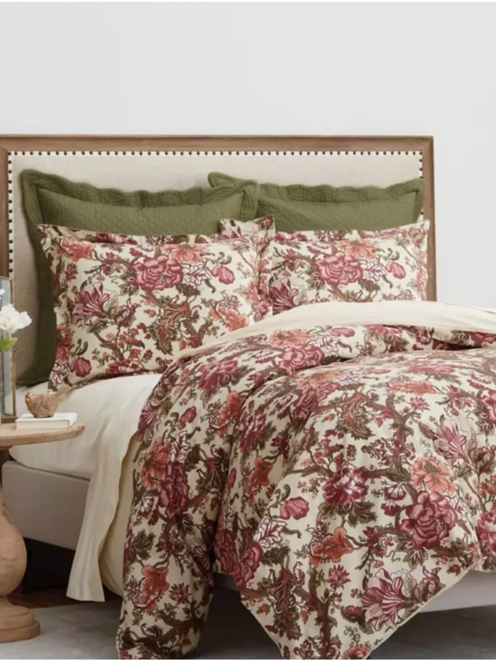 Biltmore Rosarian Floral Print King Size Comforter 102”x96”