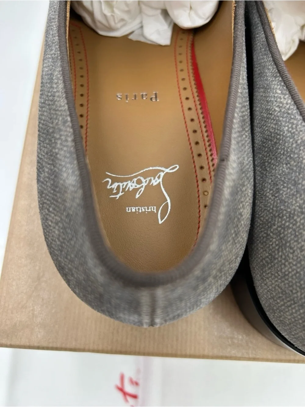 Christian Louboutin box absolutely $1200