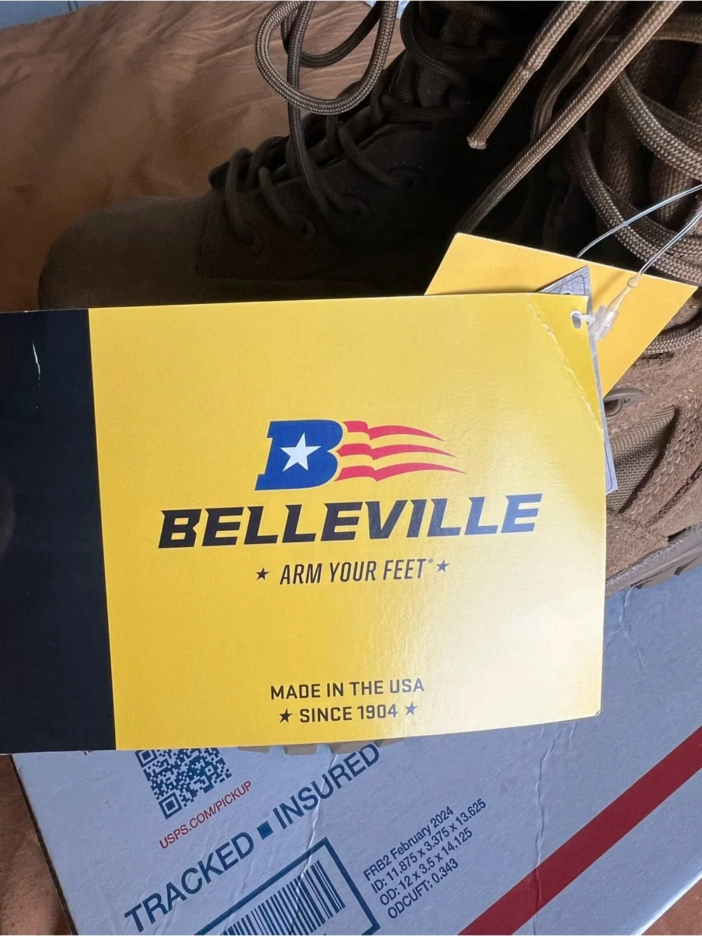 Belleville nwt military
