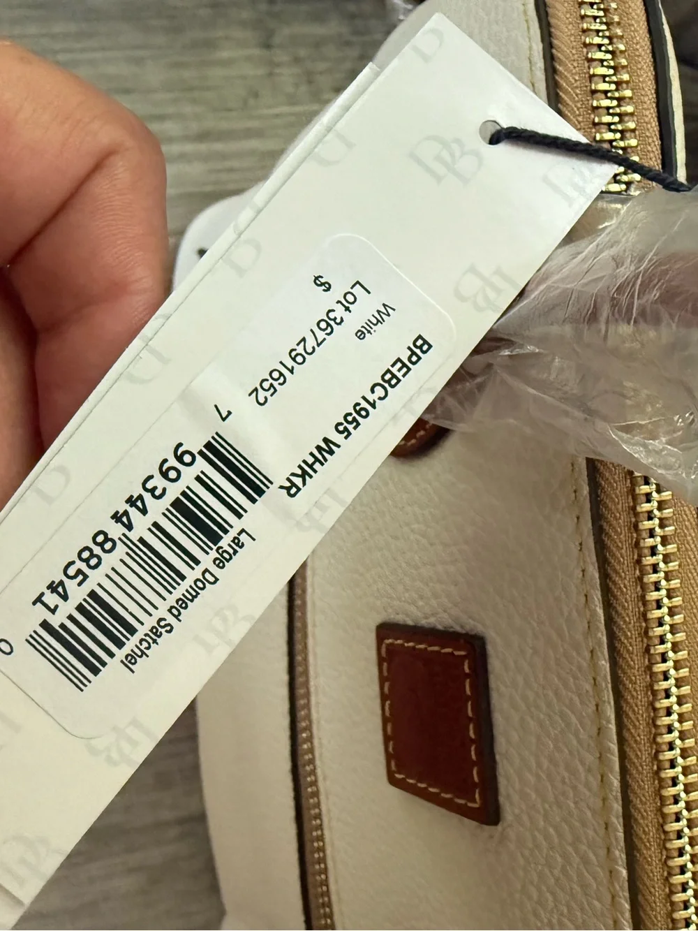 Dooney & Bourke Pebble Grain Large Domed Satchel