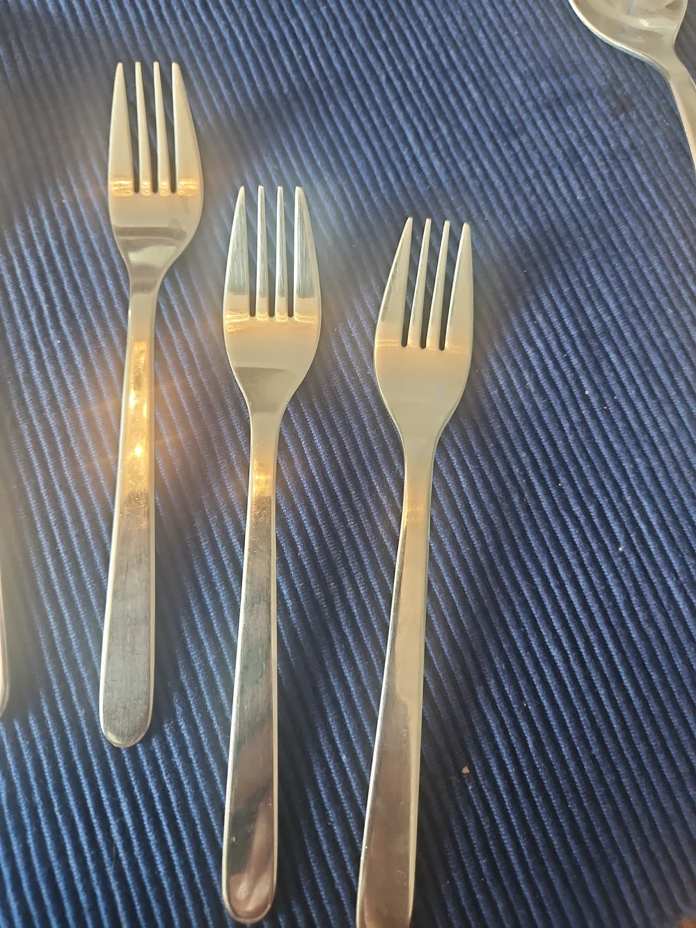 IKEA Silver Stainless Steel Forks & Spoons