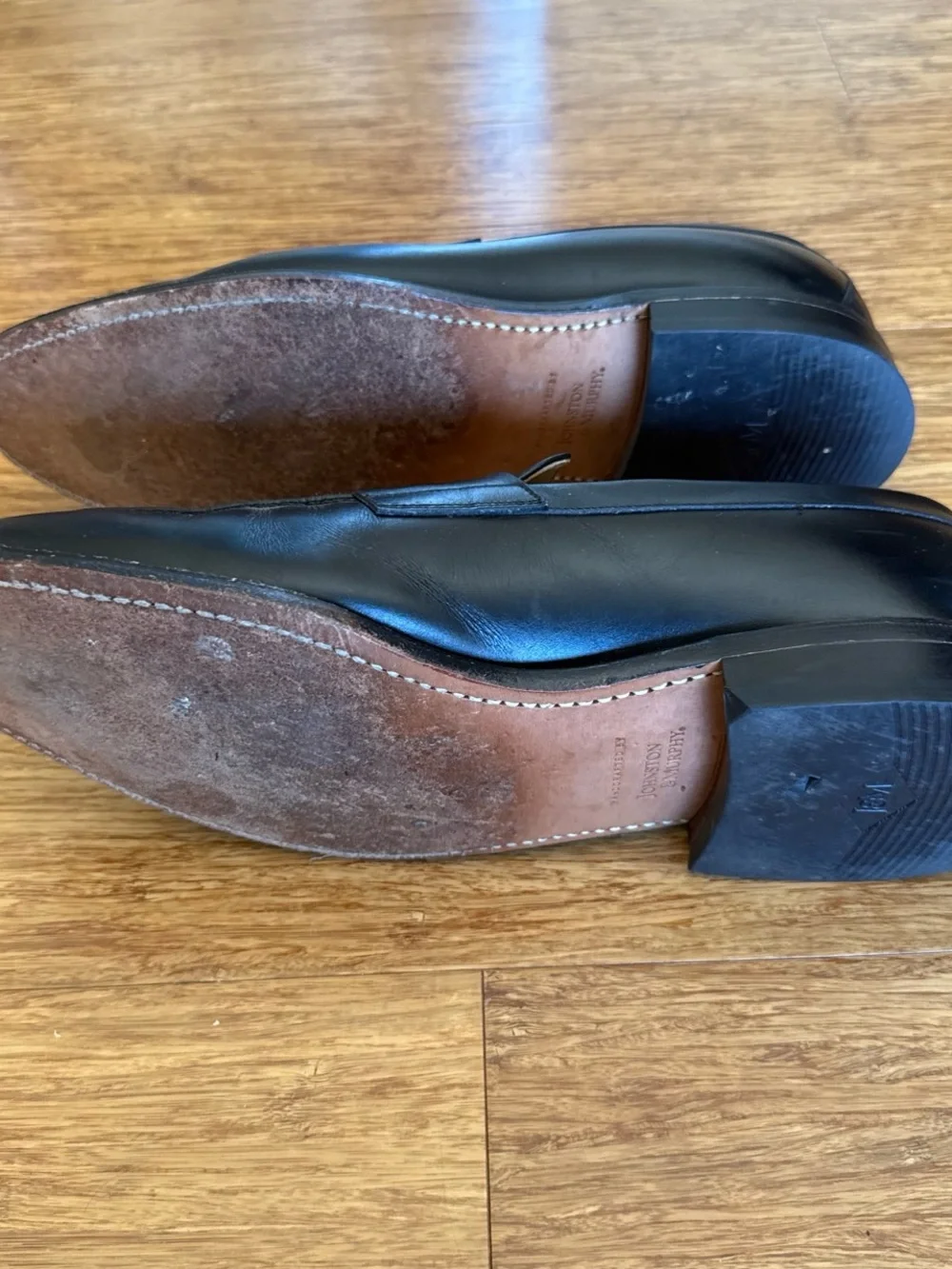 Johnston & Murphy excellent worn