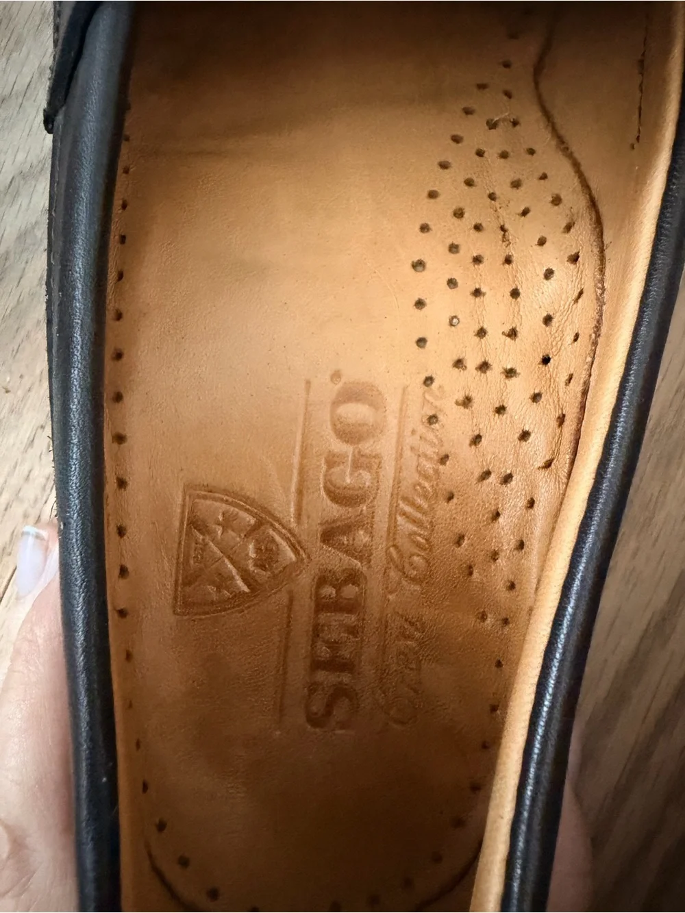 Sebago men leather