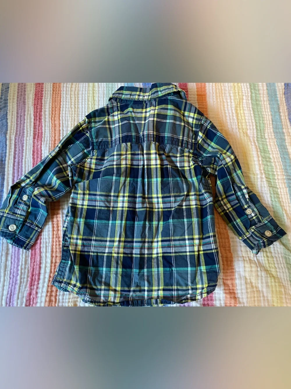 Carters two plaid