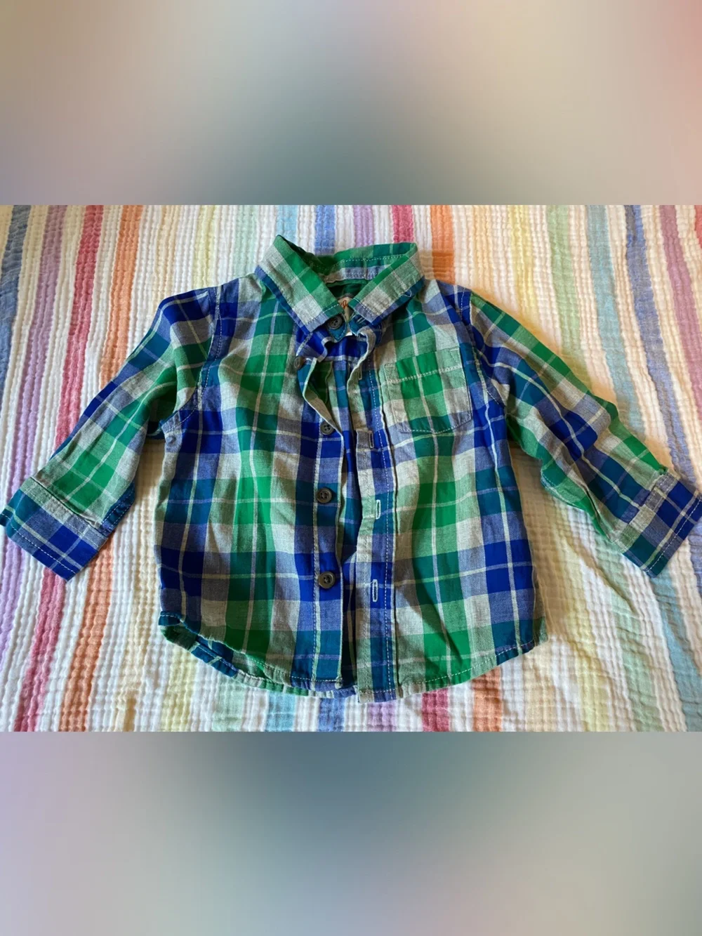 Carters two plaid