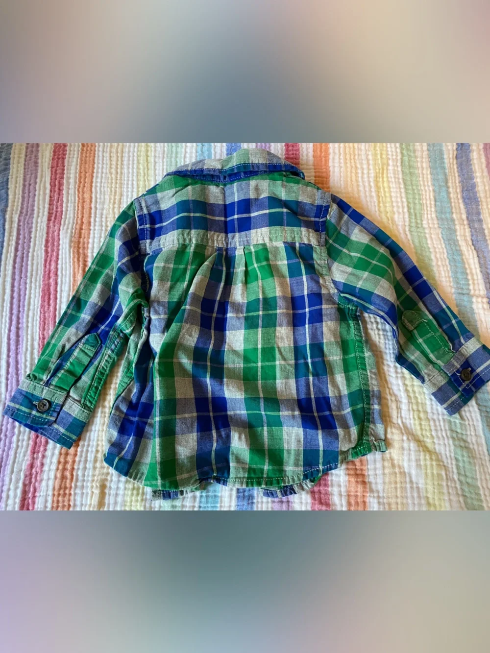Carters two plaid