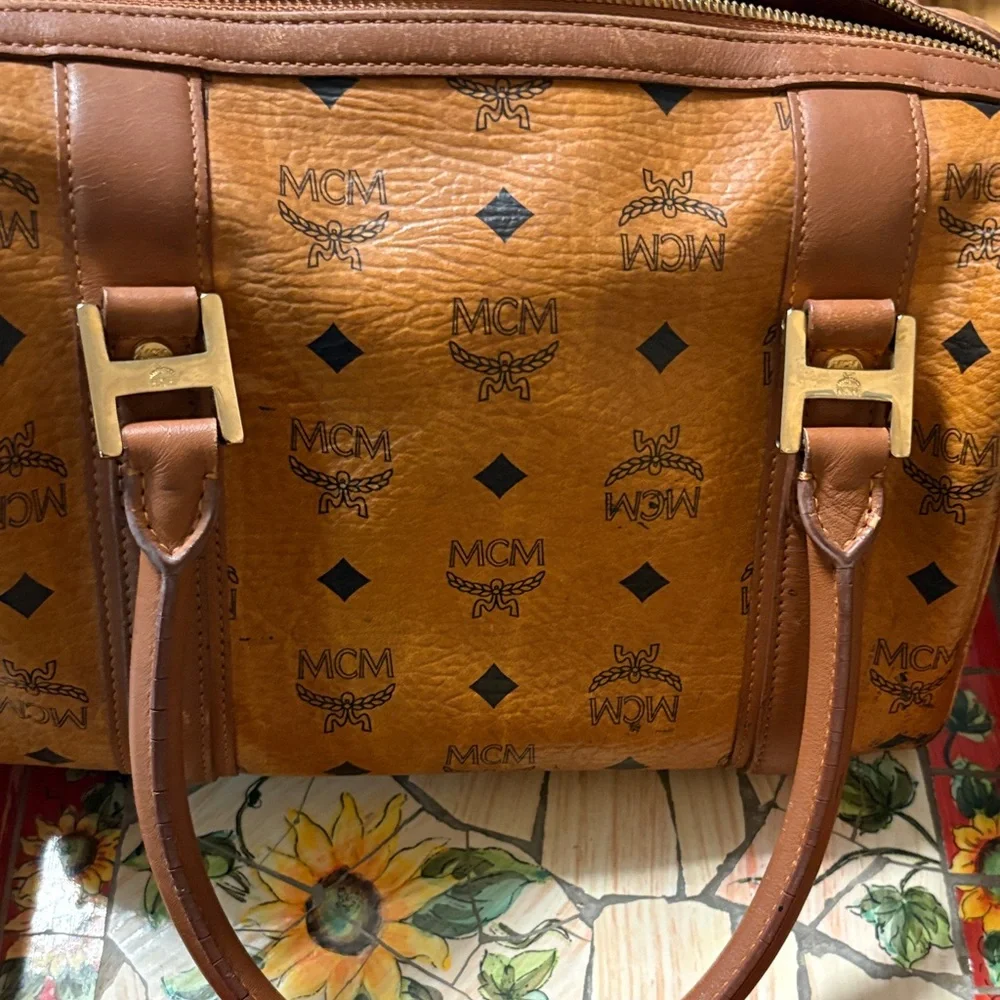 MCM authentic satchel