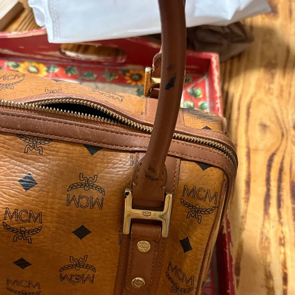 MCM authentic satchel