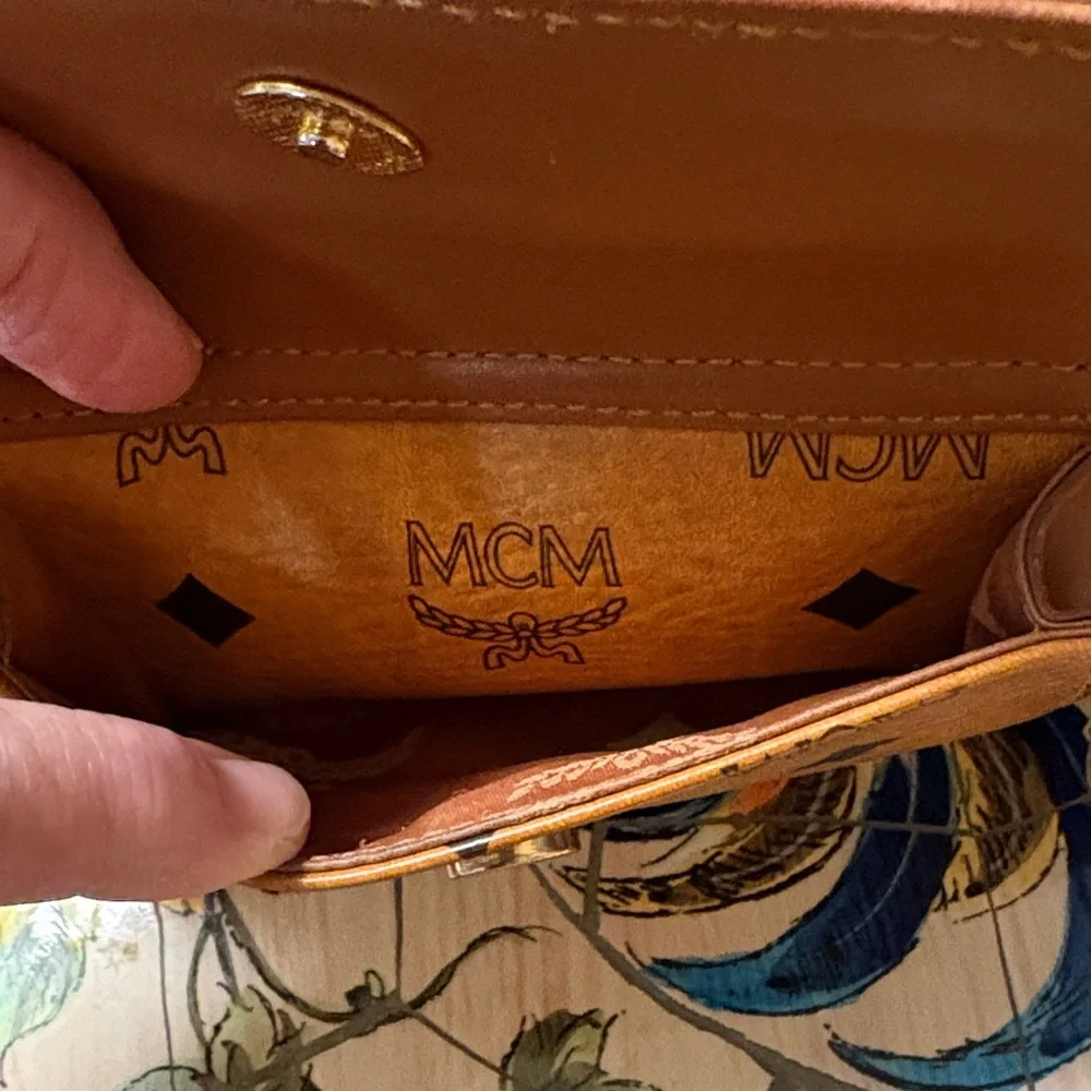 MCM authentic satchel