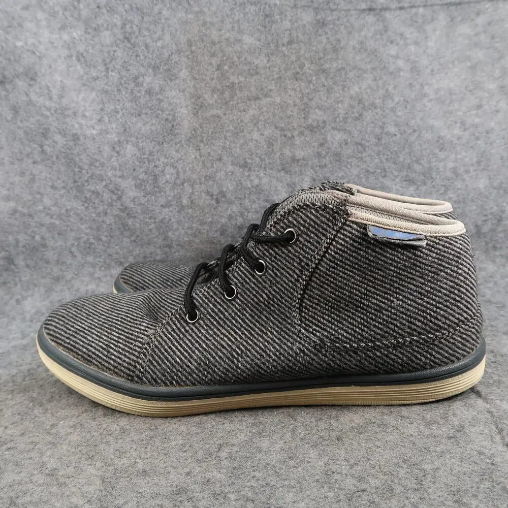 S.Seek Shoes Mens 8 Chukka Boot Sneakers Lace Up Casual Lifestyle Grey Trainer
