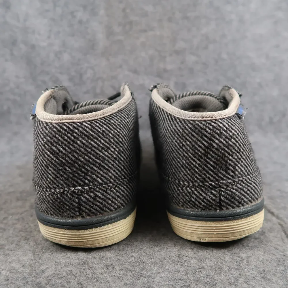 S.Seek Shoes Mens 8 Chukka Boot Sneakers Lace Up Casual Lifestyle Grey Trainer