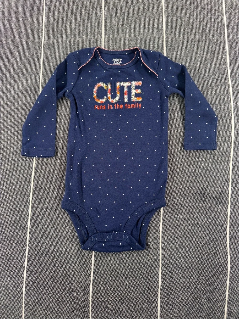 Carters easy bodysuit white