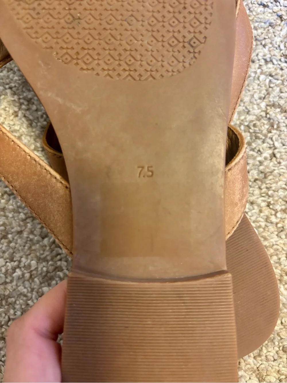 Tory Burch tan leather
