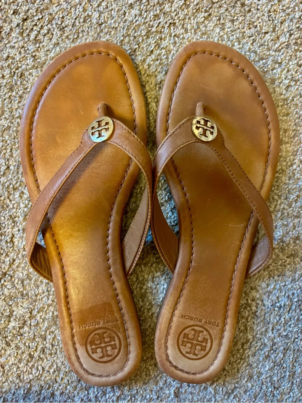 Tory Burch tan leather
