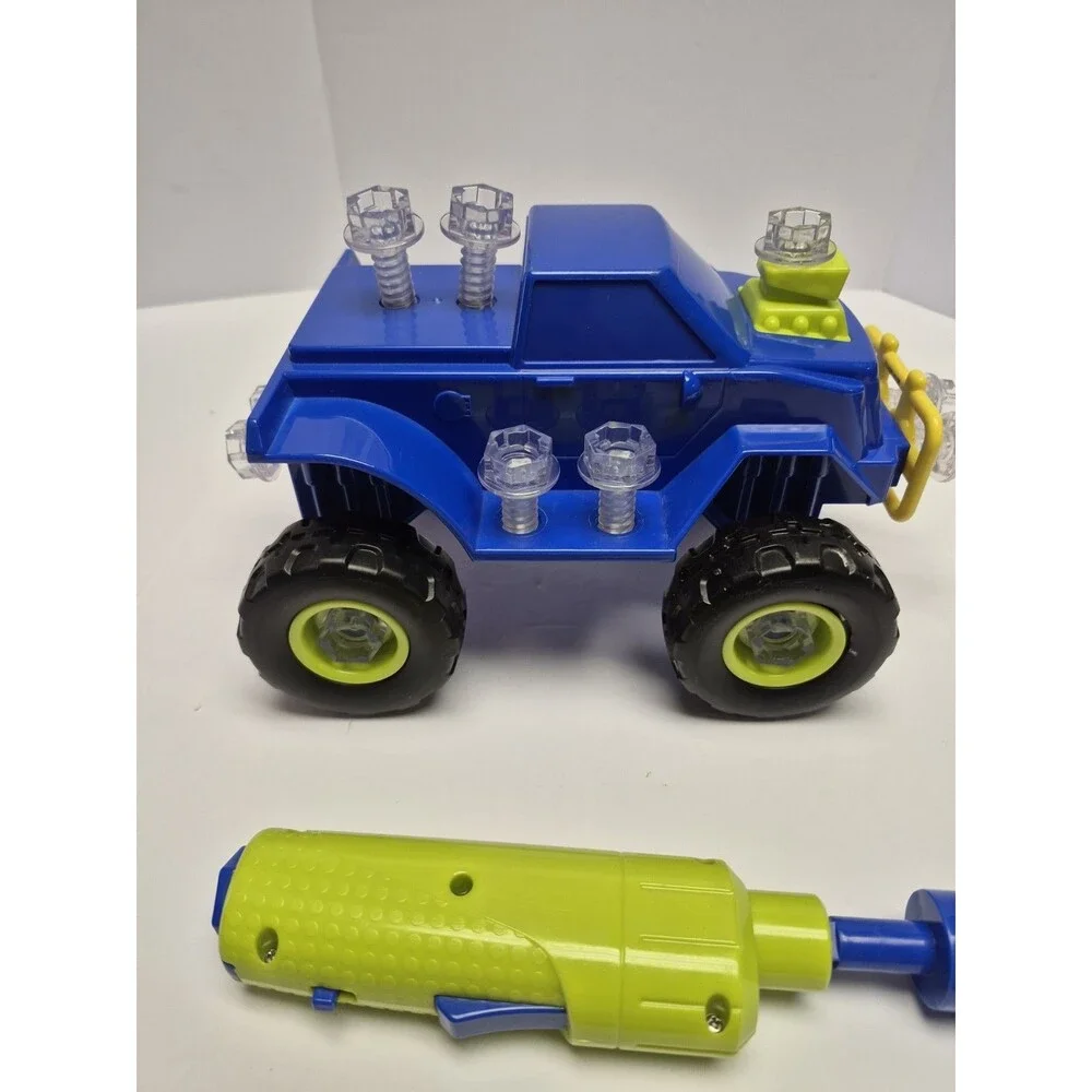 Design N Drill Blue Truck Screws/bolts And Screwdriver Battery Powered Toy