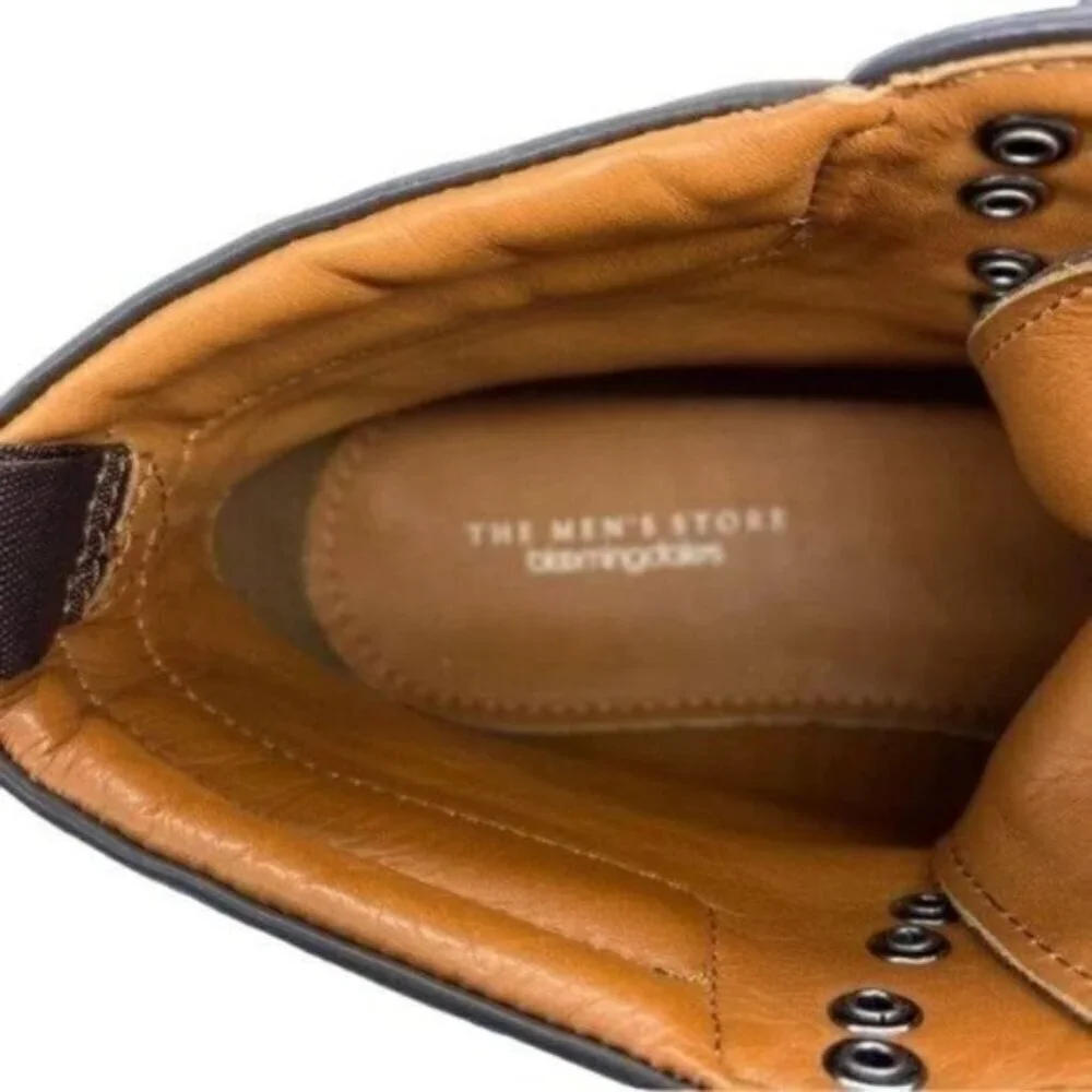 Bloomingdale's Suede Leather Chukka Boots Men's Size 10 New